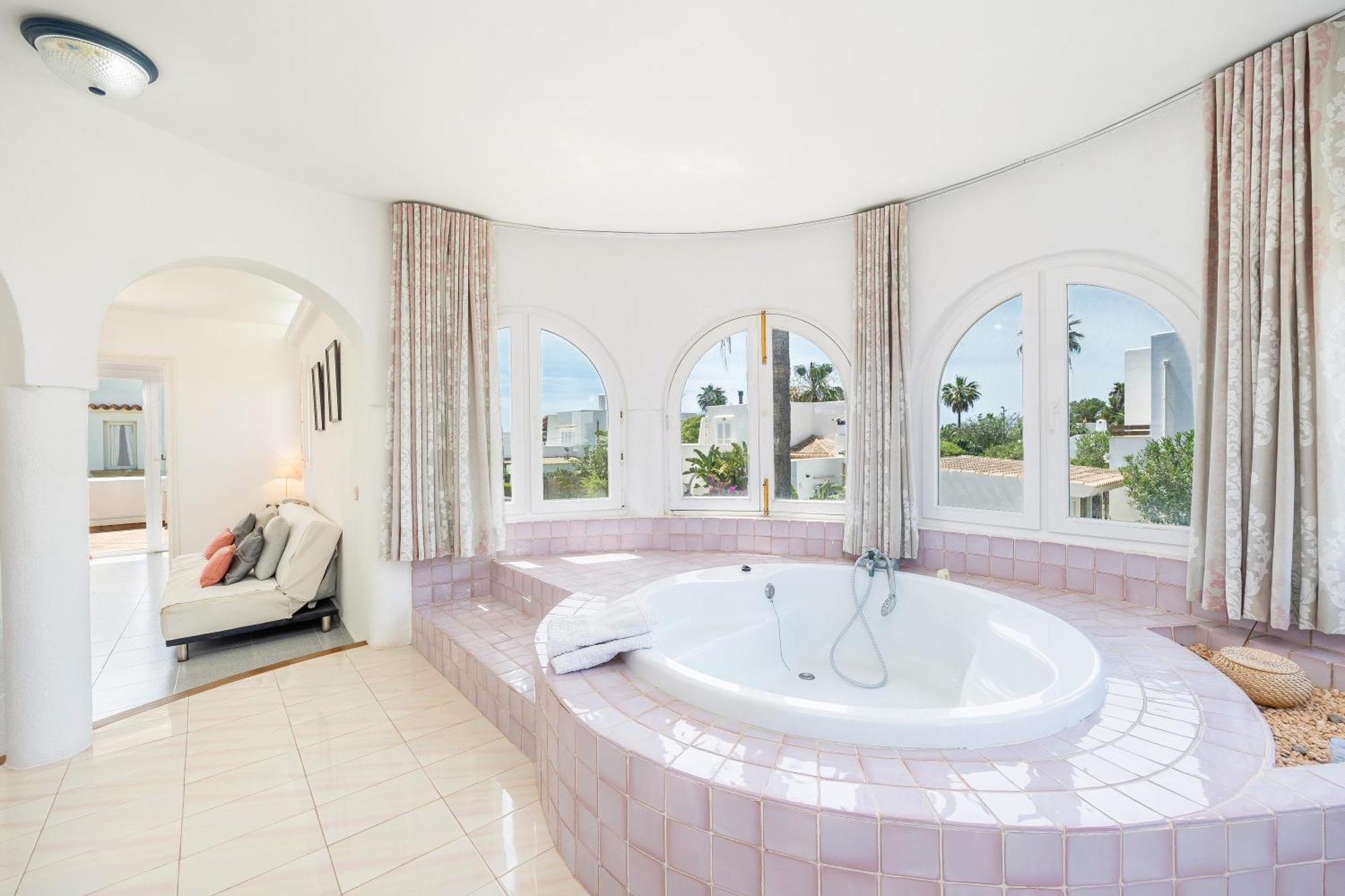 Villa Malik Mit Meerblick Und Pool Cala d'Or  Bagian luar foto